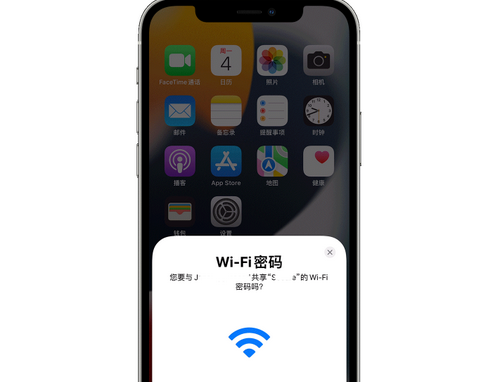 岳普湖苹果15维修店分享iPhone15如何共享Wi-Fi密码 