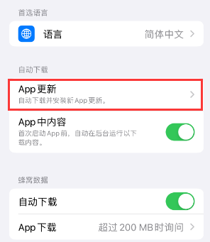 岳普湖苹果15维修中心如何让iPhone15APP自动更新